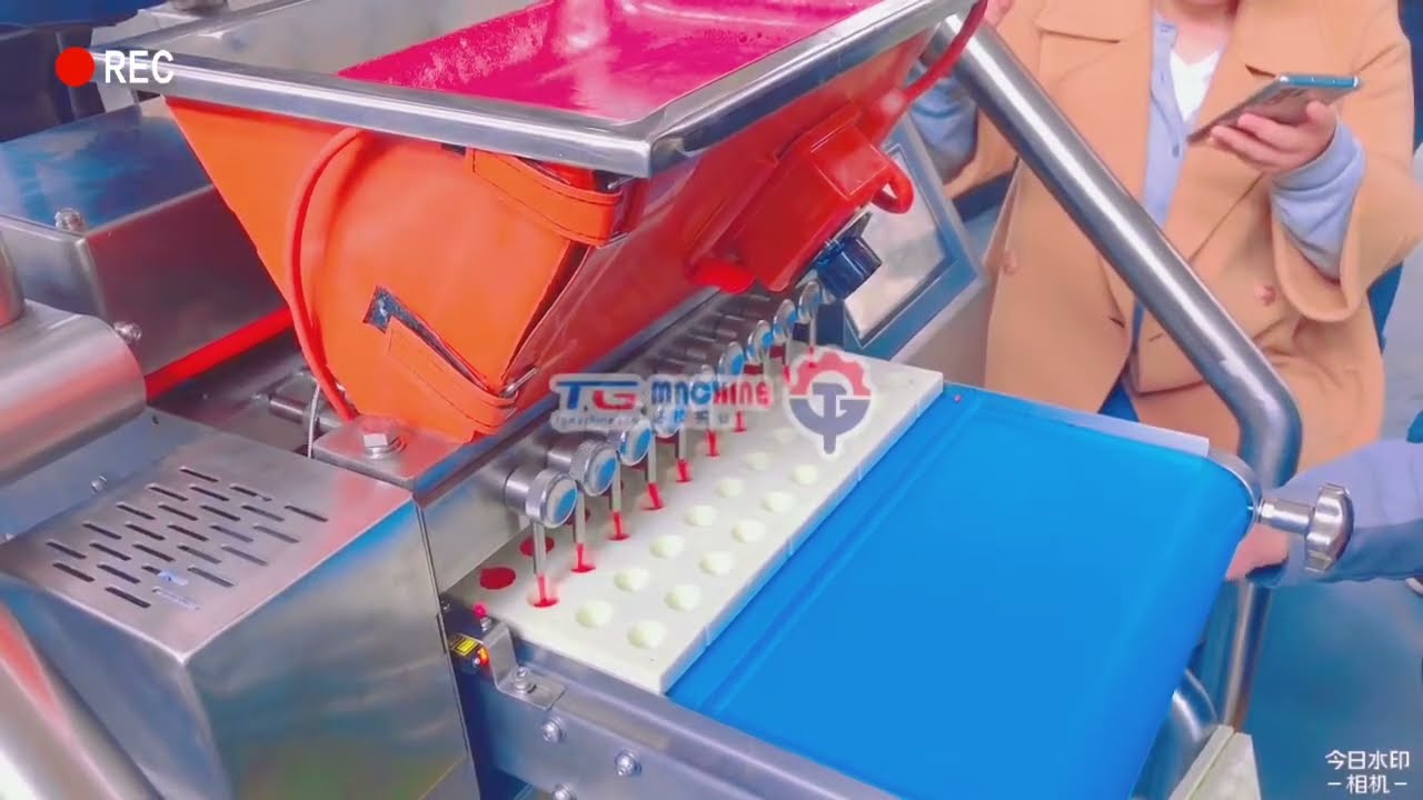 Tabletop gummy candy maker jelly bear candy depositor