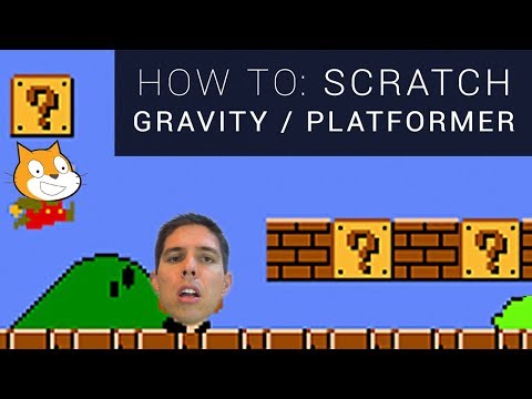 How to create gravity in Scratch - Platformers!