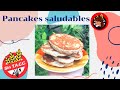 Pancakes saludables LIBRES DE GLUTEN - Como hacer PANQUEQUES saludables SIN TACC para CELIACOS