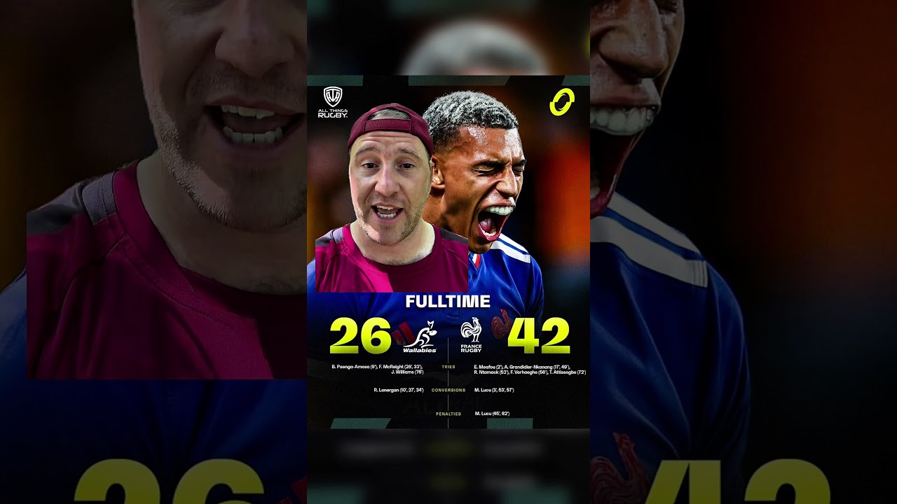 FRANCE beat Australia | Reaction