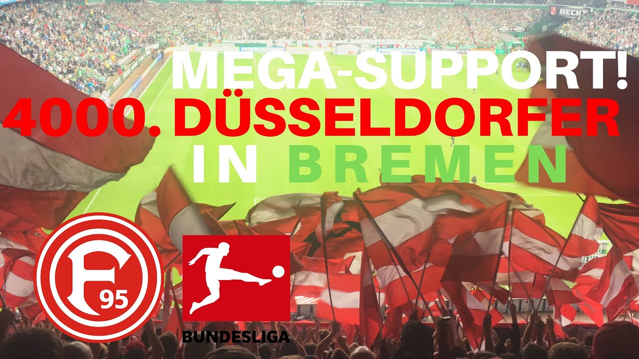 MEGA SUPPORT DER DÜSSELDORFER 🔥! Fortuna Düsseldorf Fans eskalieren in Bremen ! (1:3) 17.08.2019