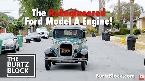 See why THE BURTZ BLOCK is the Best Engine for a Ford Model A. It