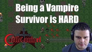 Being a Vampire Survivor is HARD in Castlevania Roguelike
