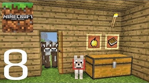 Minecraft Pocket Edition Gameplay Walkthrough Part 8 | Survival Mode |