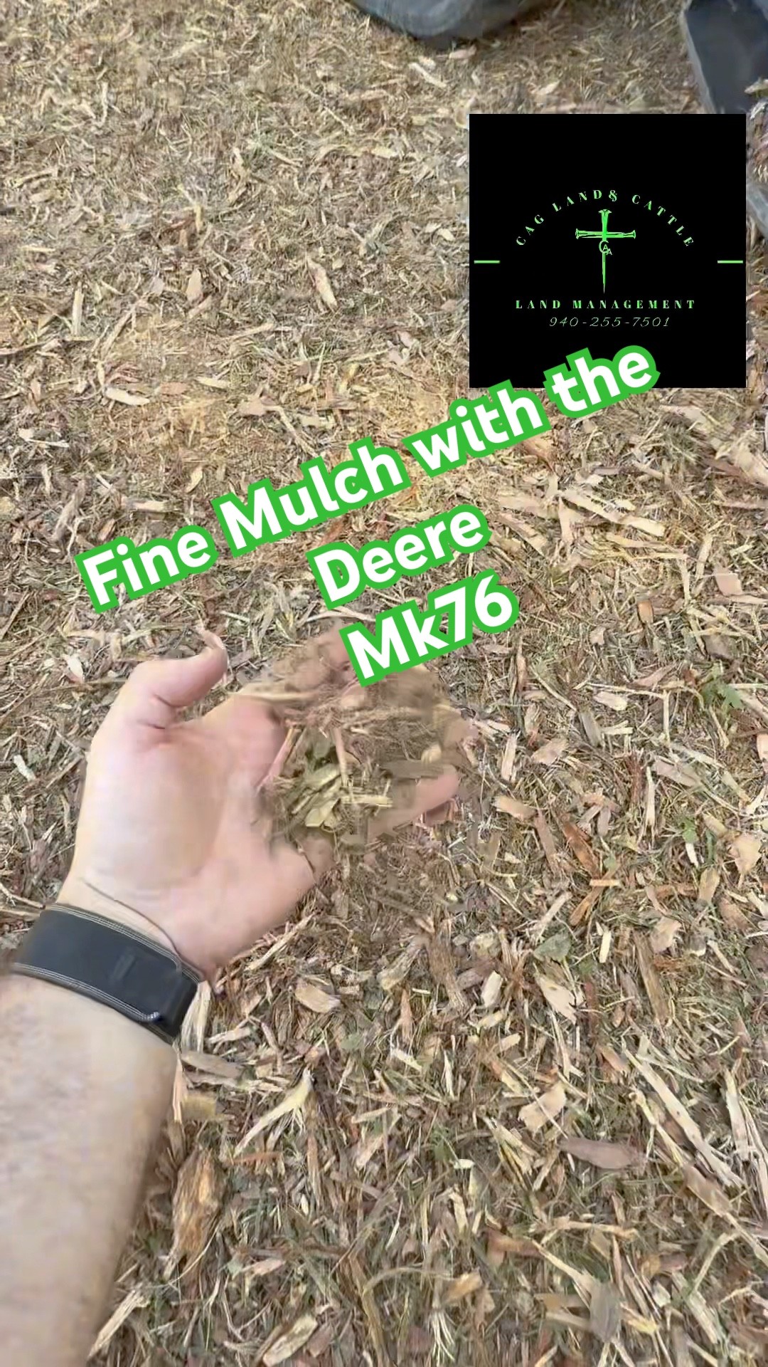 CAG Land & Cattle, LLC forestry mulching
