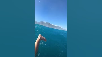 THIS IS NOT A WAVE BUT THE ENTIRE OCEAN FOLDING OVER