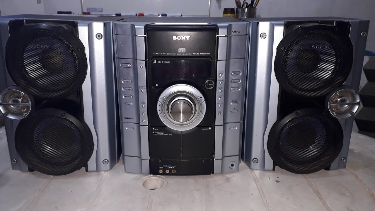 Sony RG 222 fazendo um barulho! * KEVYN * - YouTube