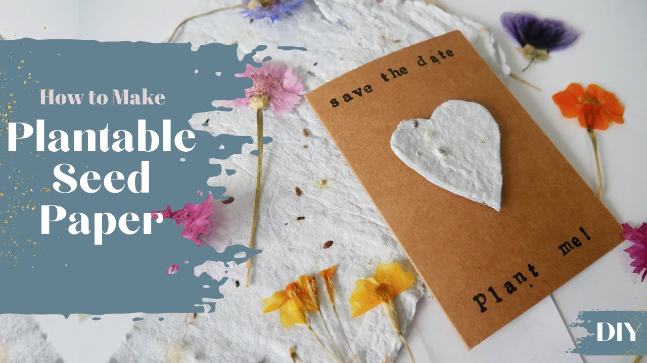 Where To Find Plantable Seed Paper For Invitations In Australia