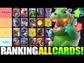 *NEWEST!* RANKING EVERY CARD IN CLASH ROYALE!! [2021 TIER LIST]