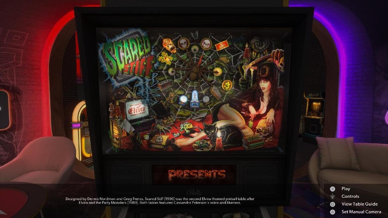 Pinball FX - PS5 4KHD - Elvira Scared Stiff (Classic) - 41, 635, 760