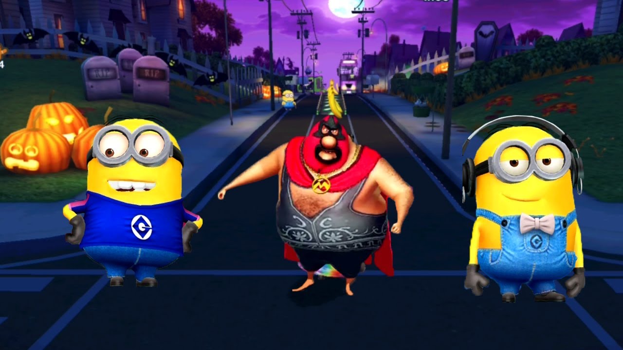Despicable Me: Minion Rush Race Gameplay FHD