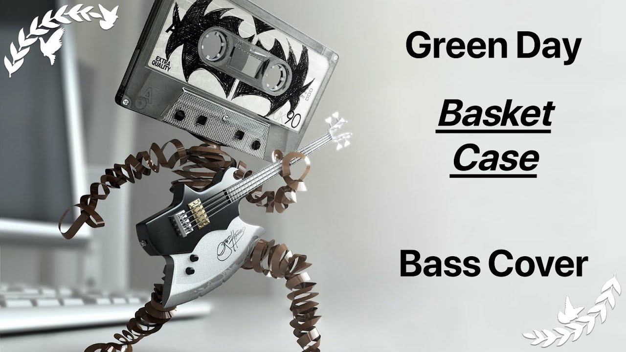 Green Day Basket Case (Bass Cover + TAB (in description)) YouTube