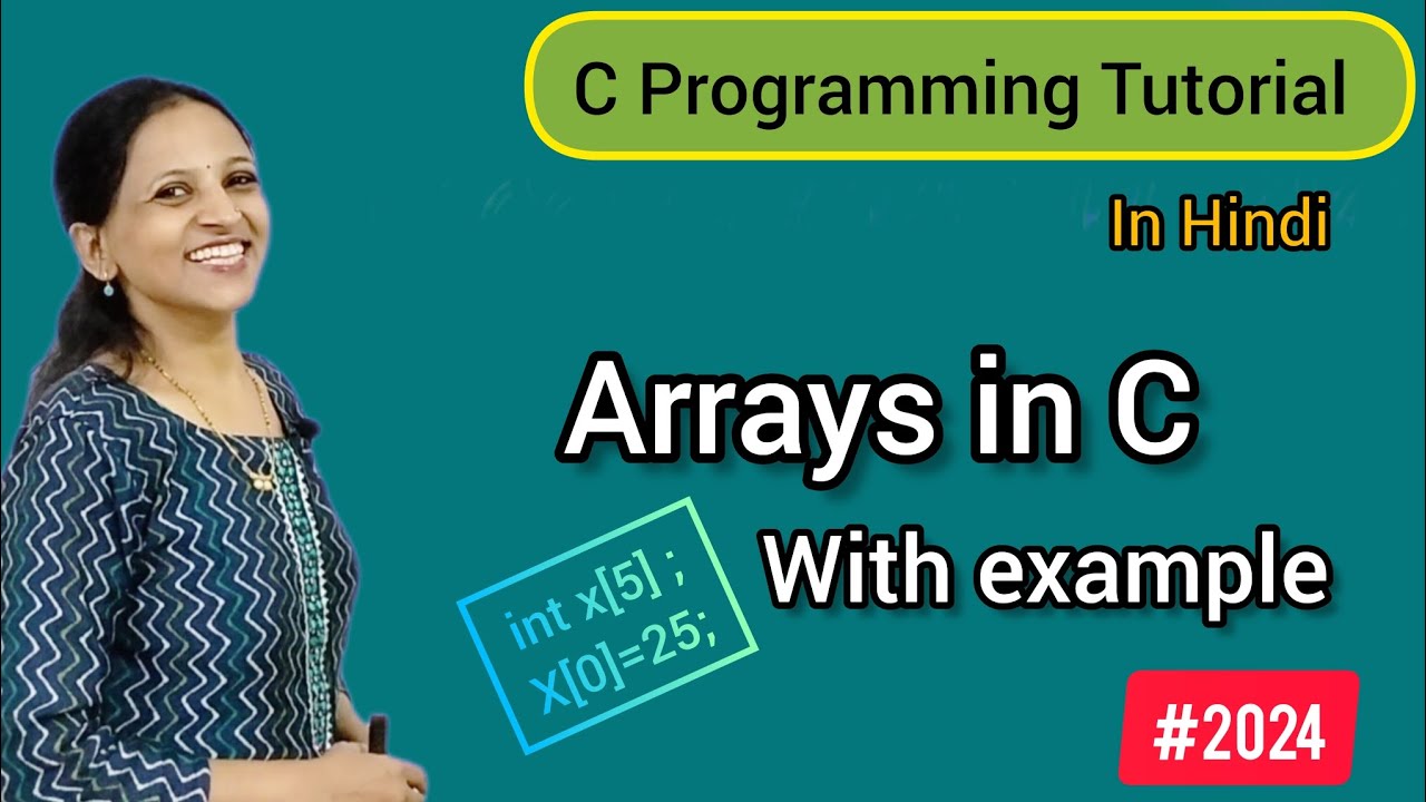 Arrays in C | C Programming tutorial in Hindi - YouTube