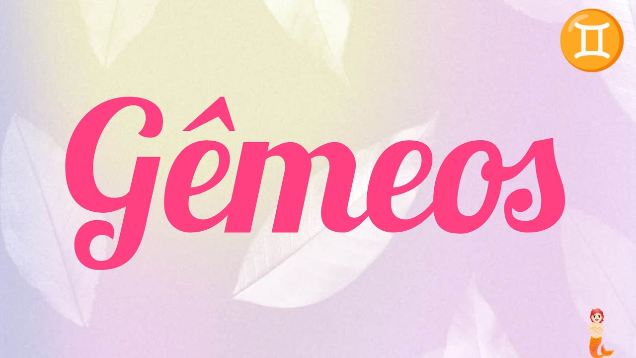 ♊ GÊMEOS 🍀 VOCÊ NÃO ACREDITA MAIS QUE ESSA MENSAGEM VAI CHEGAR👀 VAI TE SURPREENDER💌