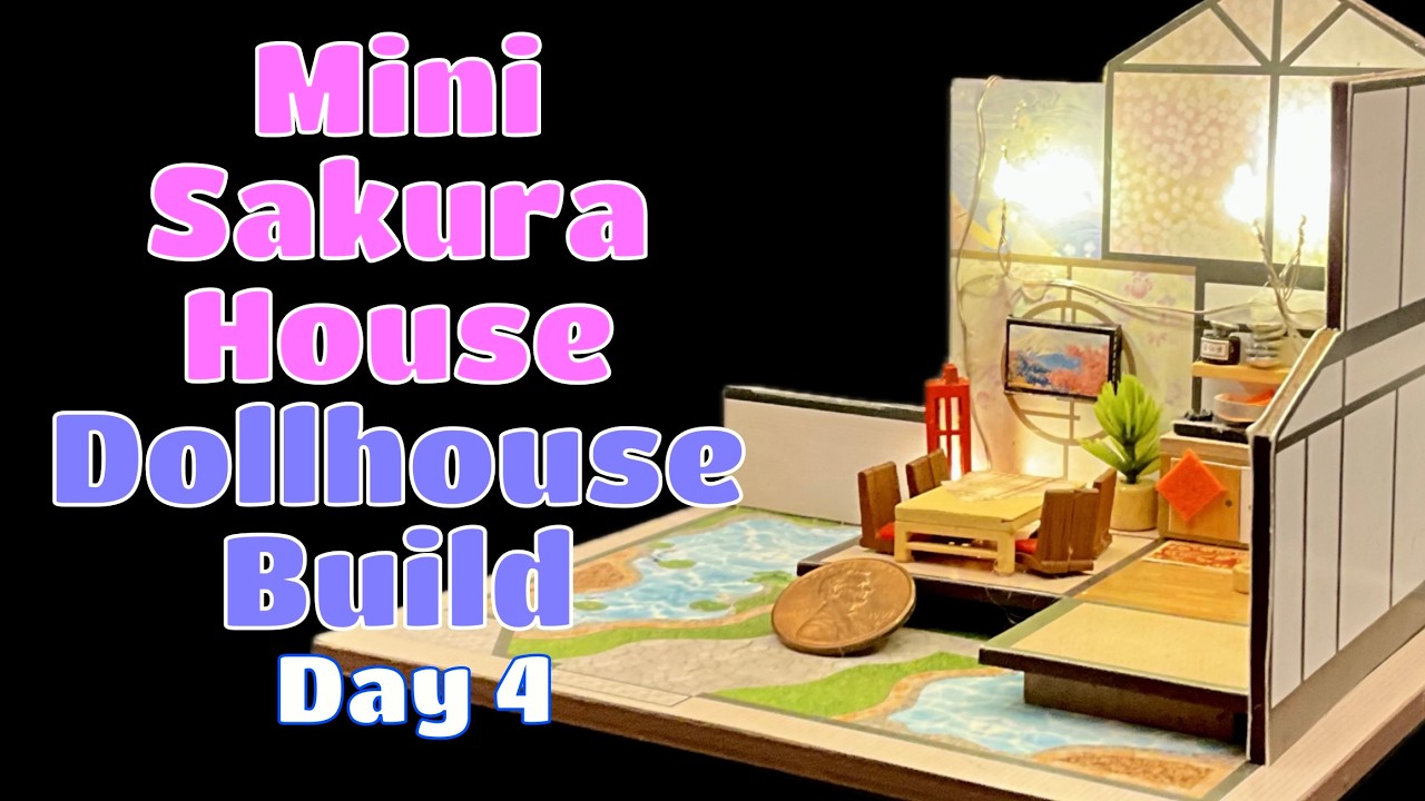 Mini Sakura House: Day 4 - YouTube