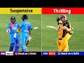 Top 10 Thrilling Last Overs in Cricket || By The Way