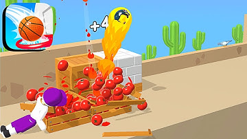 Bounce Dunk ​- All Levels Gameplay Android,ios (Part 29)