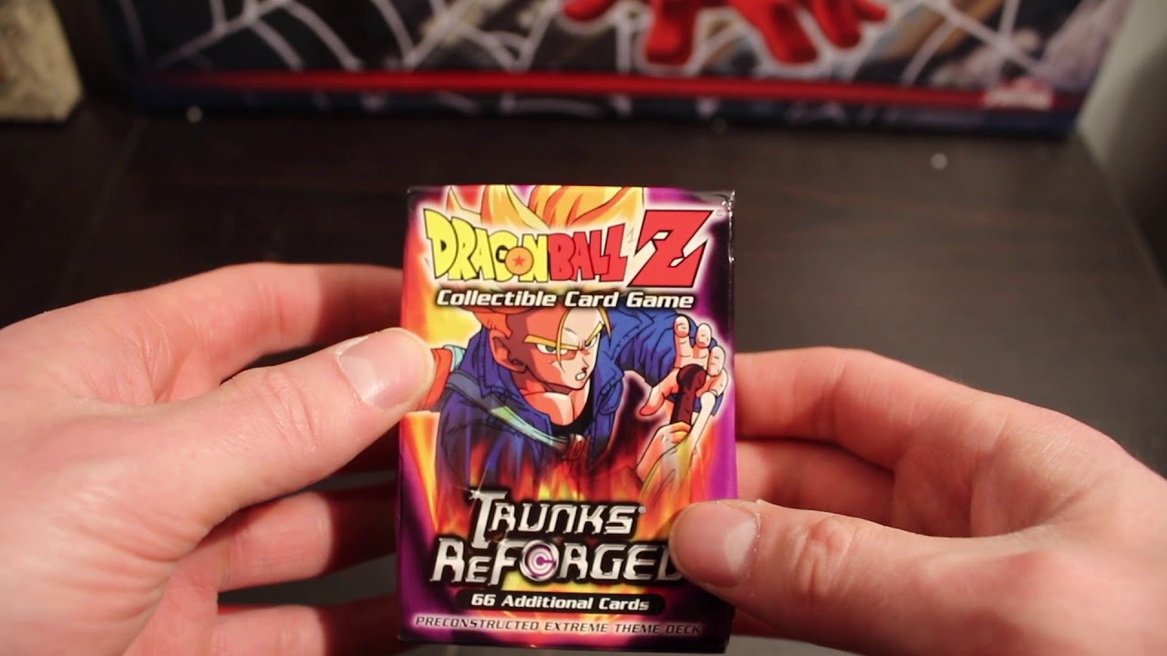 Dragonball Z CCG Trunks ReForged Preconstructed Extreme Theme Deck 