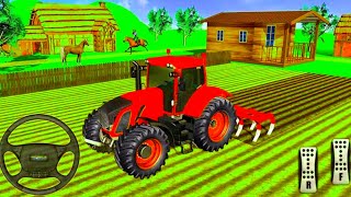 Farming Tractor Drive Simulator~Tractor Drive 3d :offroad Farming simulator -Android Gameplay screenshot 4