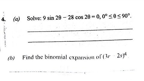 Ghana WASSCE 2023 Elective Mathematics Paper 2 Q4