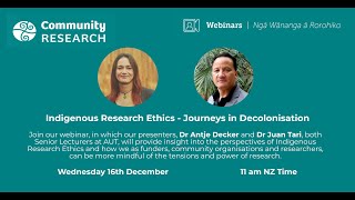 Indigenous Research Ethics – Journeys in Decolonisation (Re-edit)