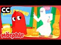 Morphle&#39;s Ghostly Adventure 👻 | Halloween Candy Hunt | Mila &amp; Morphle Literacy with Subtitles