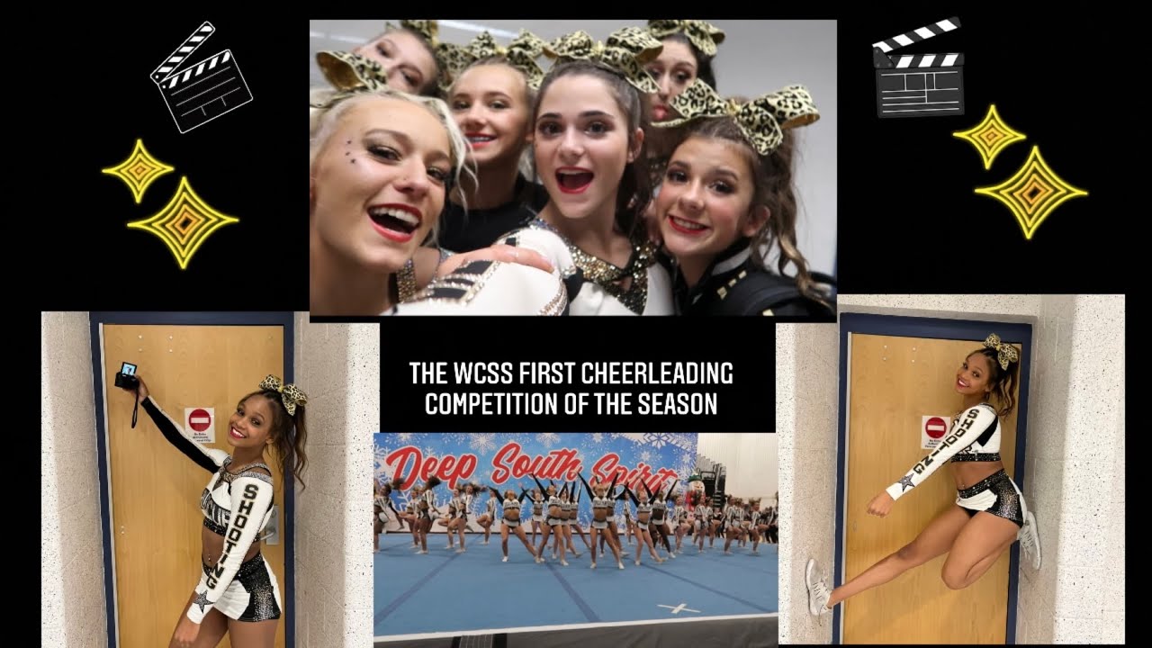 The wcss first cheerleading competition of the season - YouTube