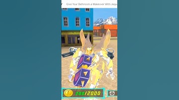 Dino Robot car Transferm Game Play robot game