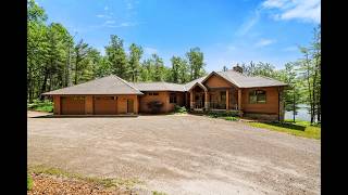 417 N Silver Place, Indian River Michigan: Magnificent 4 Bed 5 Bath Home on Private Silver Lake