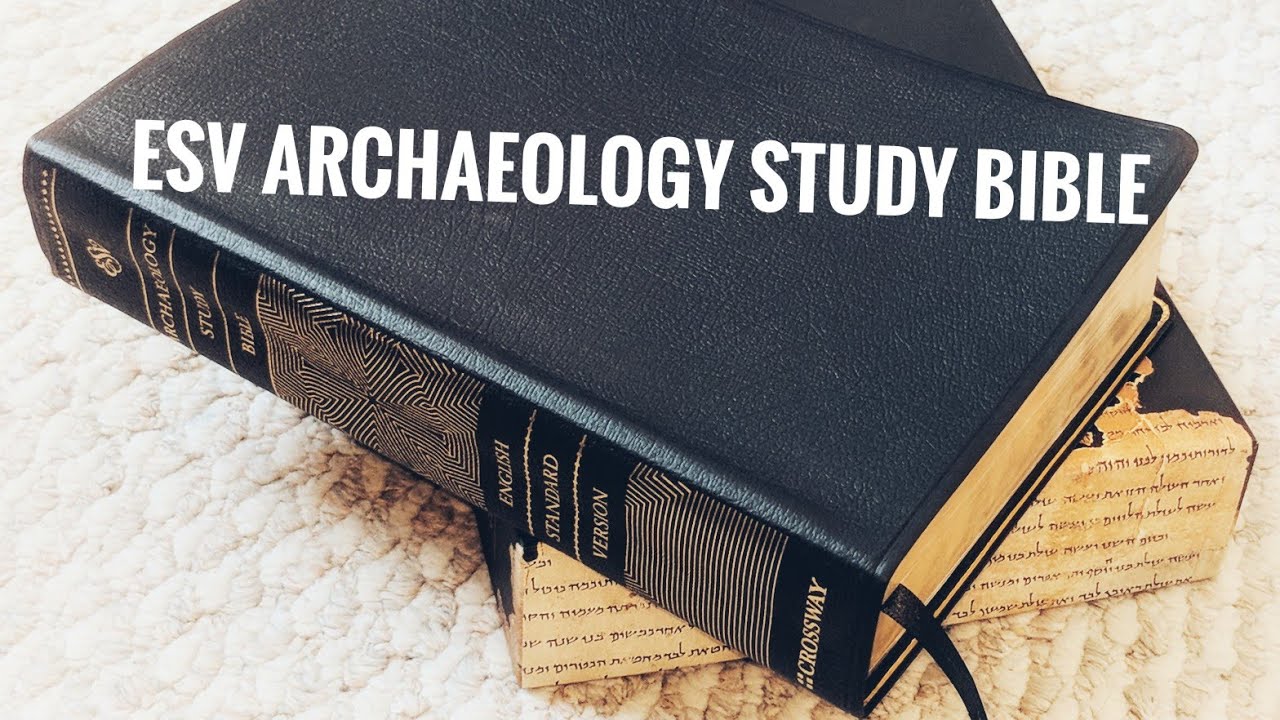 ESV Archaeology Study Bible Quick Overview (Overlooked 1) YouTube