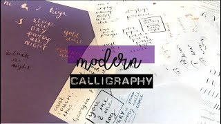 How to do Modern Calligraphy