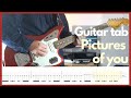 The cure  pictures of you guitar tabs