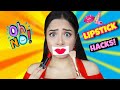 Testing Out *Viral* Weird LIPSTICK Hacks by 5 Minute Crafts | Nilanjana Dhar | Nil & Situ Vlogs