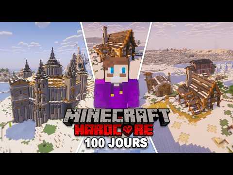 I Survived 100 DAYS in Minecraft HARDCORE [Full Movie]