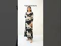 Black &amp; White Tiger Print Kurta Set | Bagru Print Ethnic Wear