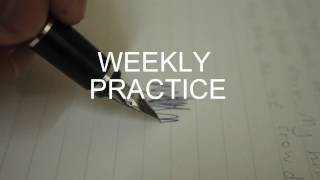 Palmer Method Weekly Practice