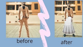 Making Amir Siddique wear #skirt//photo editing tutorial using PicsArt and snapseed//Sarvagya baveja screenshot 5