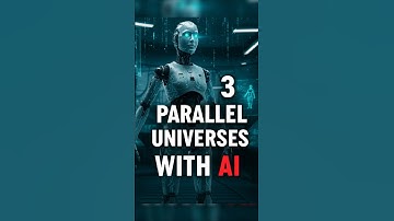 3 Parallel Universes AI Might Build — Which Would You Live In? #ai #paralleluniverse #facts #viral