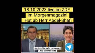 Palästinensischer Botschafter Salah Abdel-Shafi Zu Gewalt In Gaza , Da Staunt Das Zdf