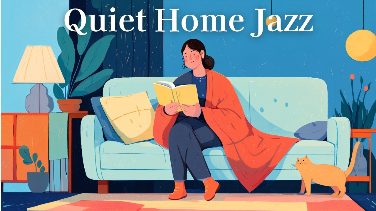 Quiet Home Jazz 📖 Slow & Cozy | Нежное время для чтения и кофе | Работа • Концентрация • Учёба