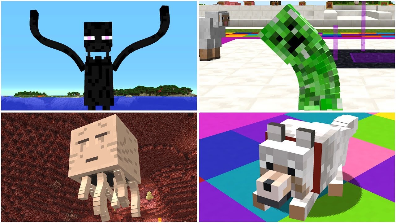 ¡nuevas Animaciones De Los Mobs De Minecraft Que Te HarÁn Temblar