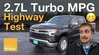 2023 Chevy Silverado 2.7 Turbo Highway MPG Test | Surprising Results!