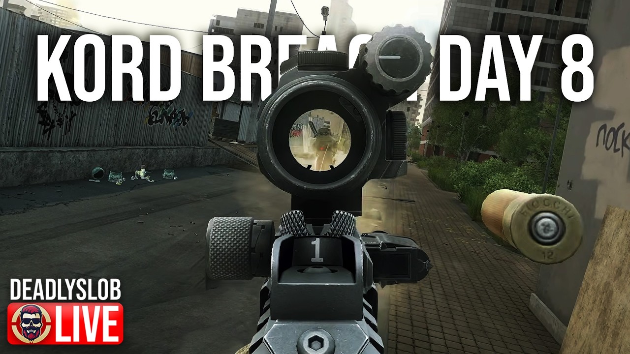🔴DeadlySlob: KORD BREACH - Escape From Tarkov - Day 8
