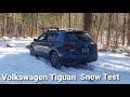 2018-2021 Volkswagen Tiguan Snow Test