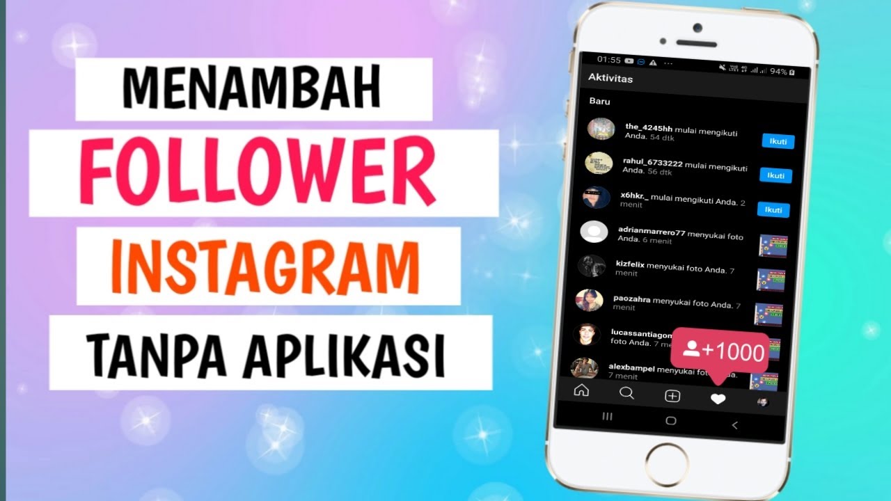 Cara Menambah Follower Instagram Tanpa Aplikasi YouTube