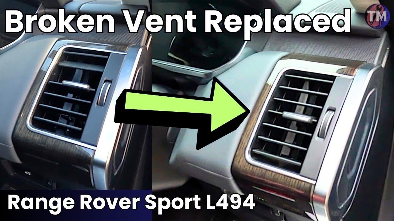 Range Rover Sport L494 Right (Driver Side UK) Dashboard Air Vent ...