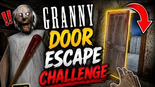 🎮 GRANNY DOOR ESCAPE LIVE 🔴 | Can I Escape Before Granny Catches Me?