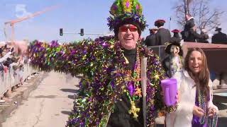 A look at the 2022 Bud Light Grand Parade at Soulard Mardi Gras in St. Louis