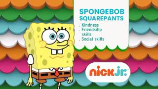 SpongeBob Squarepants - Nick Jr. Curriculum Board (2016-2018)
