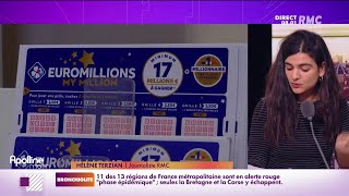 La gagnante qui a remporté les 220 millions d'euros le 15 octobre jouait pour la toute première fois